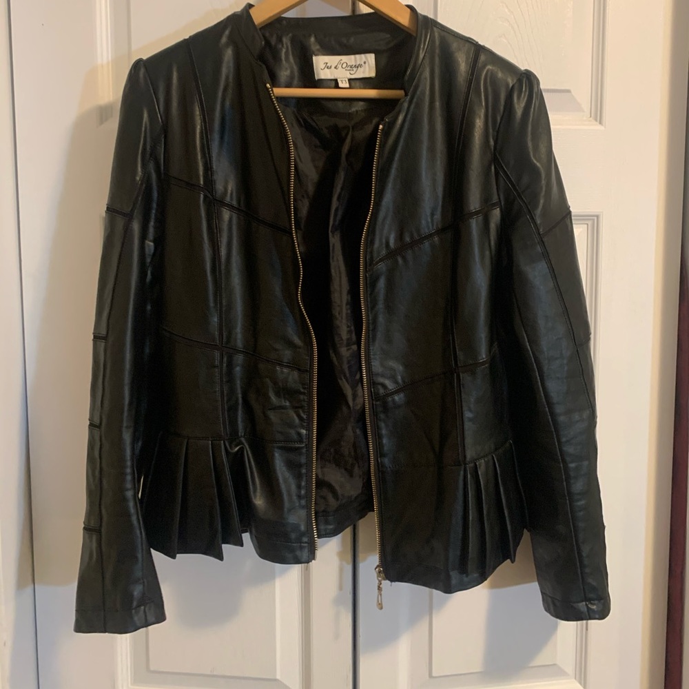 Vegan Leather Jacket
